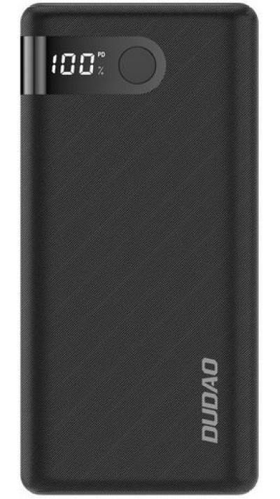 Batterie externe K9Pro  Power Bank Dudao ultra performant 20000mAh 2 x USB-A et 1 x USB-C - Noir