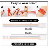 Verstellbares Velcro Nylon Armband für Kinder & Erwachsenen mit AirTag Halterung - Grün