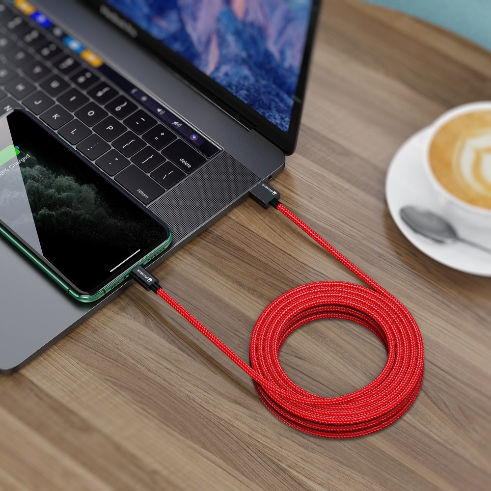 Long câble chargeur (3 mètres) USB-C vers USB-A - Nylon PhoneLook