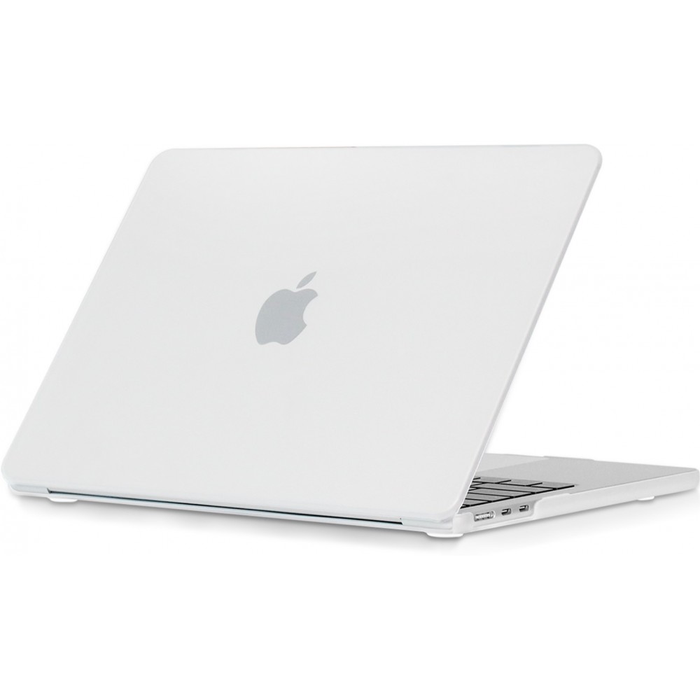 Coque MacBook Pro 16" (2021, 2023) - Hardshell Housse de protection ultra-fin deux pièces semi-transparent - Blanc