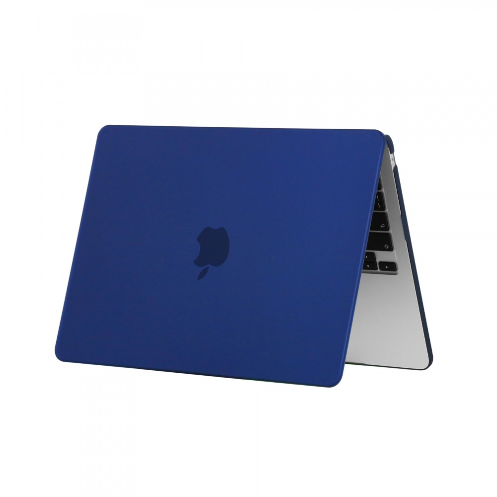 Coque MacBook Pro 16" (2021, 2023) - Hardshell Housse de protection ultra-fin deux pièces semi-transparent - Bleu foncé