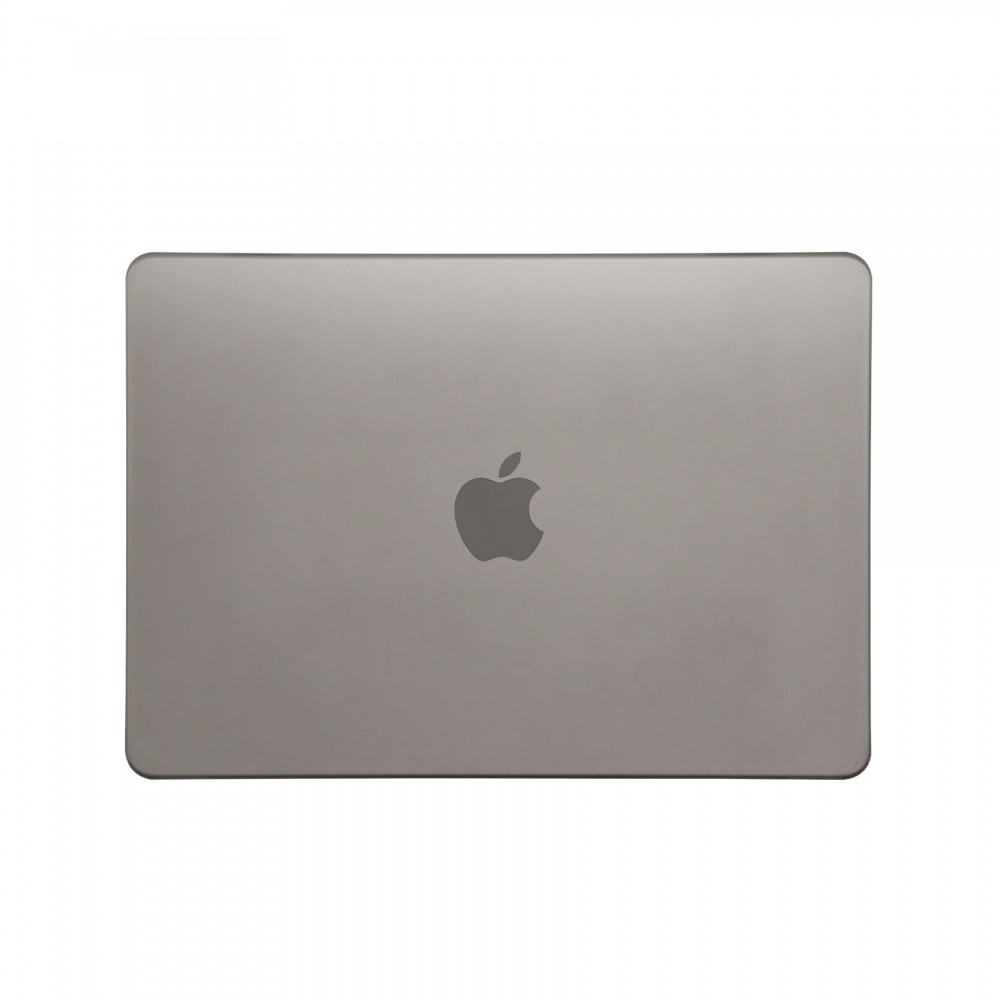 Coque MacBook Pro 14" (2021, 2023) - Hardshell Housse de protection ultra-fin deux pièces semi-transparent - Gris