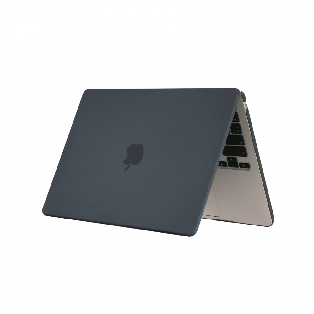 Coque MacBook Pro 16" (2021, 2023) - Hardshell Housse de protection ultra-fin deux pièces semi-transparent - Noir