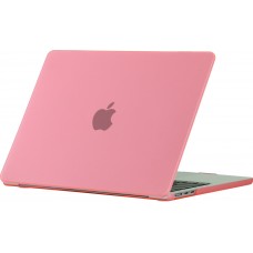 Coque MacBook Pro 16" (2021, 2023) - Hardshell Housse de protection ultra-fin deux pièces semi-transparent - Rose