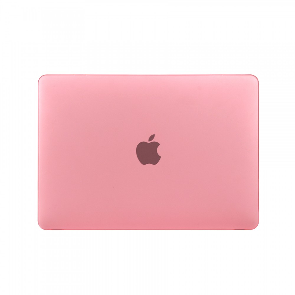 Coque MacBook Pro 16" (2021, 2023) - Hardshell Housse de protection ultra-fin deux pièces semi-transparent - Rose