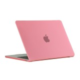 Coque MacBook Pro 16" (2021, 2023) - Hardshell Housse de protection ultra-fin deux pièces semi-transparent - Rose