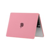 Coque MacBook Pro 16" (2021, 2023) - Hardshell Housse de protection ultra-fin deux pièces semi-transparent - Rose