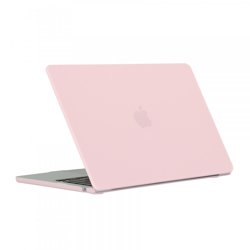 Coque MacBook Pro 14" (2021, 2023) - Hardshell Housse de protection ultra-fin deux pièces semi-transparent - Rose clair