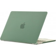 Coque MacBook Pro 14" (2021, 2023) - Hardshell Housse de protection ultra-fin deux pièces semi-transparent - Vert foncé