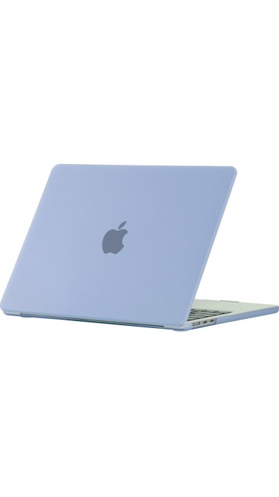 Coque MacBook Pro 16" - Hardshell Housse de protection ultra-fin pour Apple MacBook Pro 16" deux pièces semi-transparent - Violet clair