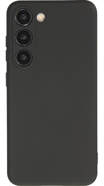 Samsung Galaxy S24+ Case Hülle - Silikon soft touch - Schwarz