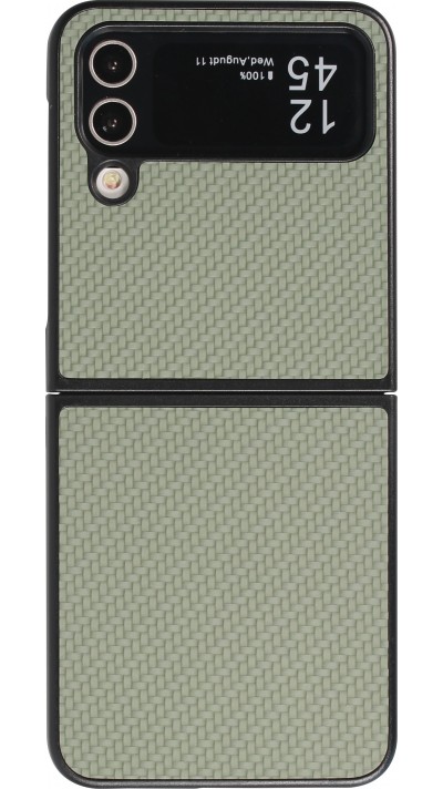 Galaxy Z Flip4 Case Hülle - Plastik 3D Texturen - Grün