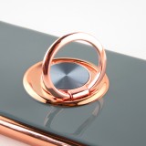 Hülle iPhone 13 Pro - Gummi Bronze mit Ring grau grün