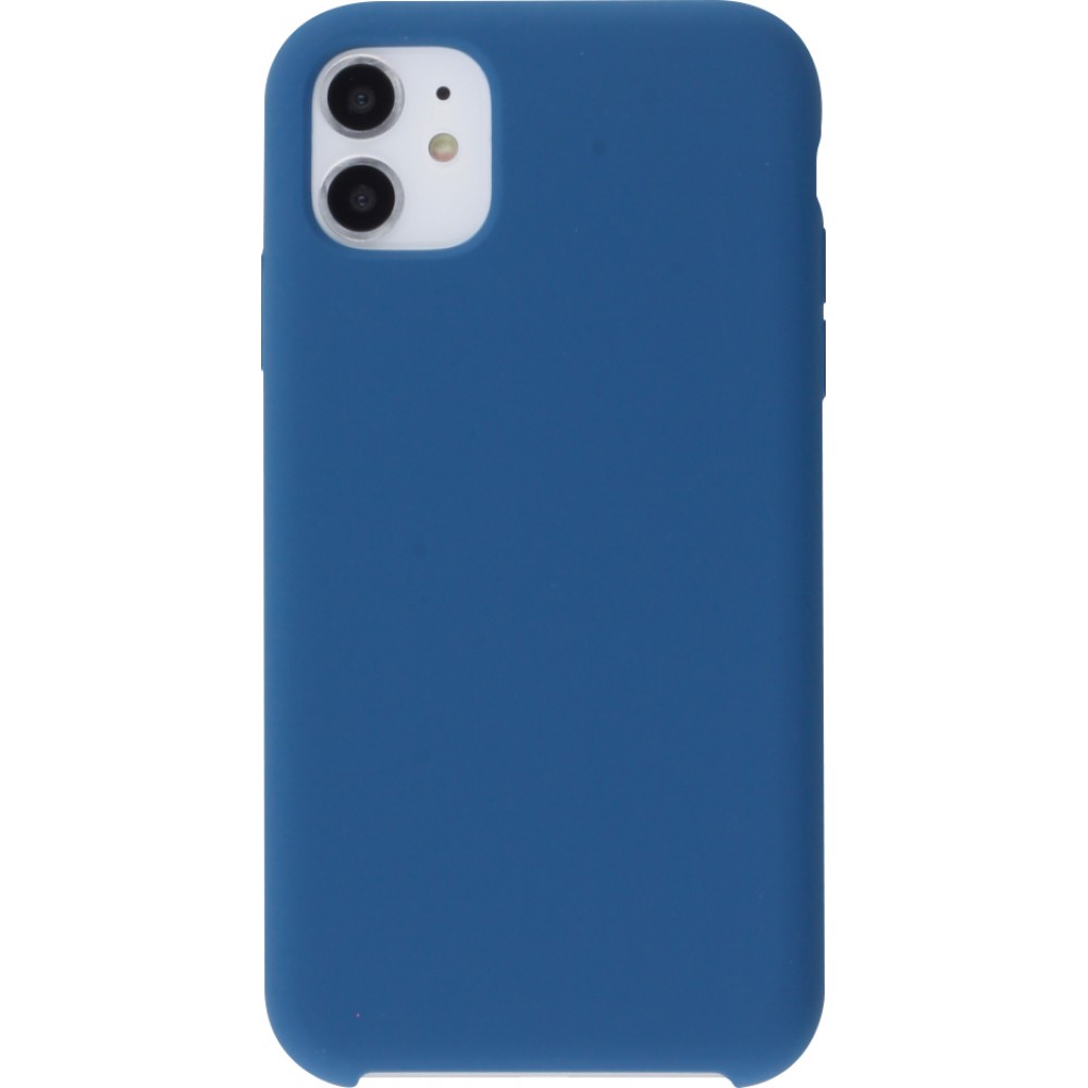 Coque iPhone 15 - Soft Touch - Bleu foncé