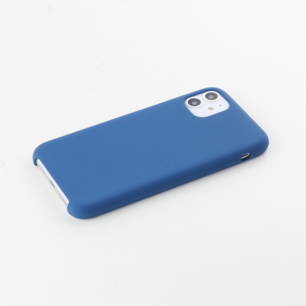 Coque iPhone 15 - Soft Touch - Bleu foncé