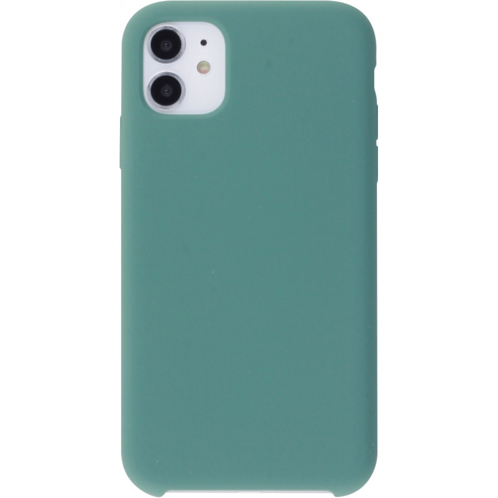 Coque iPhone 11 - Soft Touch - Vert foncé