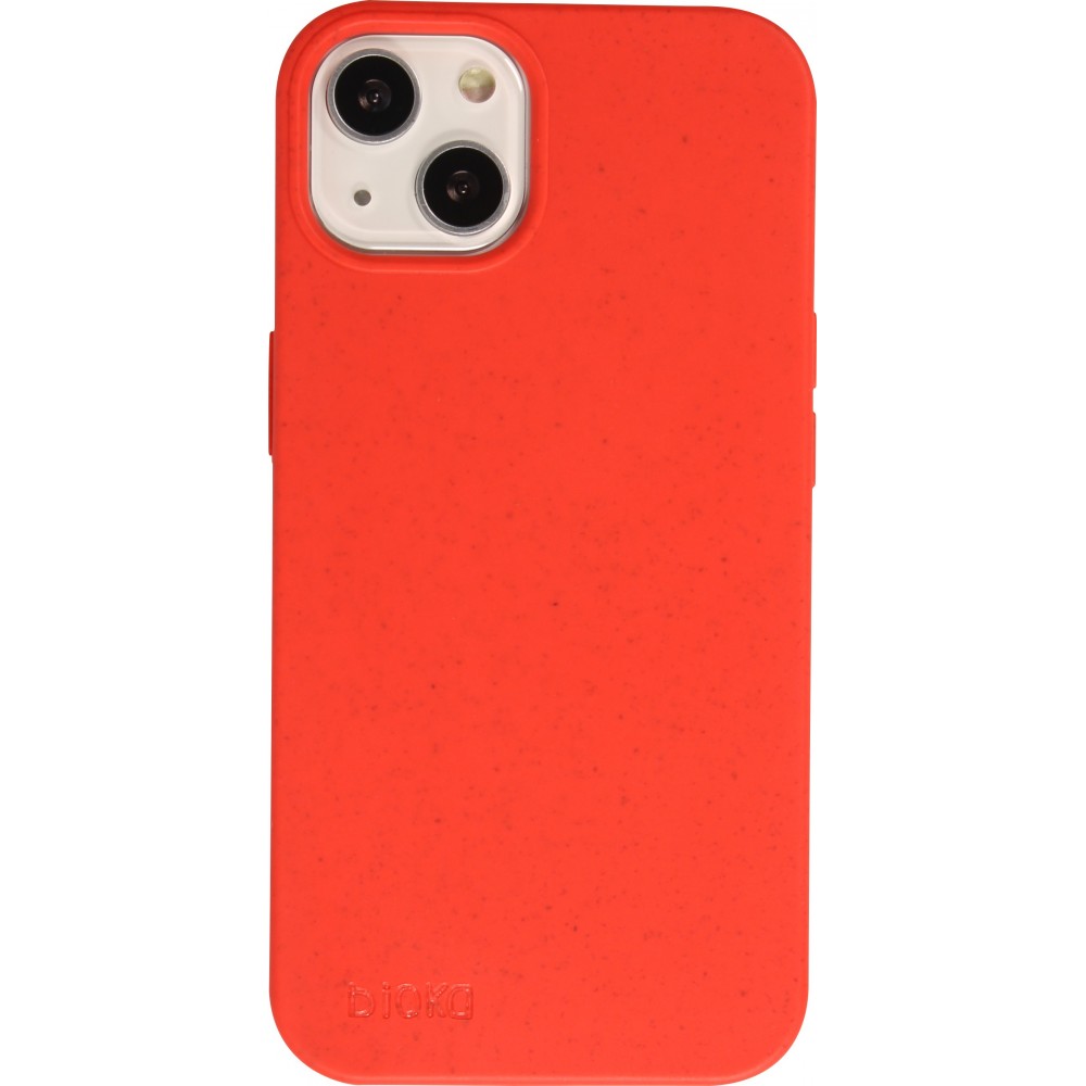 Coque iPhone 14 - Bioka biodégradable et compostable Eco-Friendly - Rouge