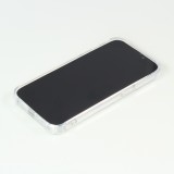 iPhone 14 Max Case Hülle - Bumper Glass TPU Anti-Schock mit Acryl - Transparent