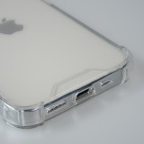 iPhone 13 Case Hülle - Bumper Glass TPU Anti-Schock mit Acryl - Transparent