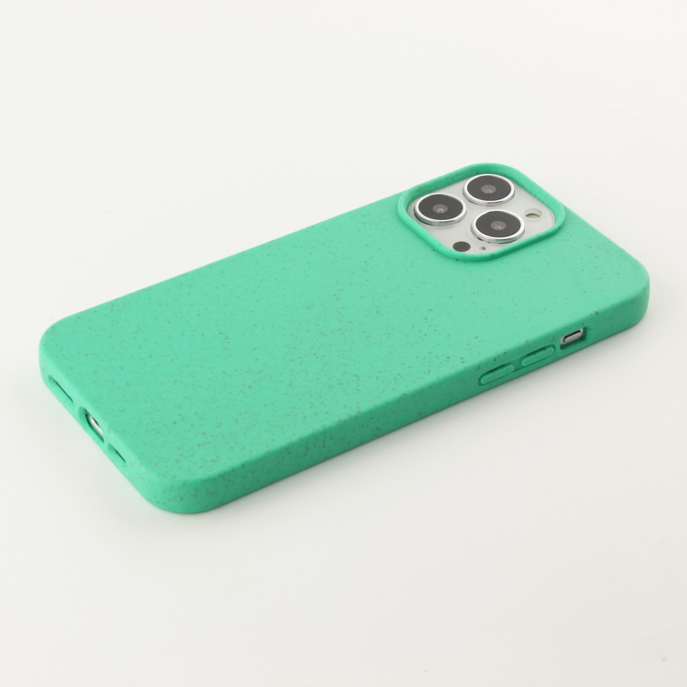 Coque iPhone 16 - Bio Eco-Friendly biodégradable écologique nature - Turquoise