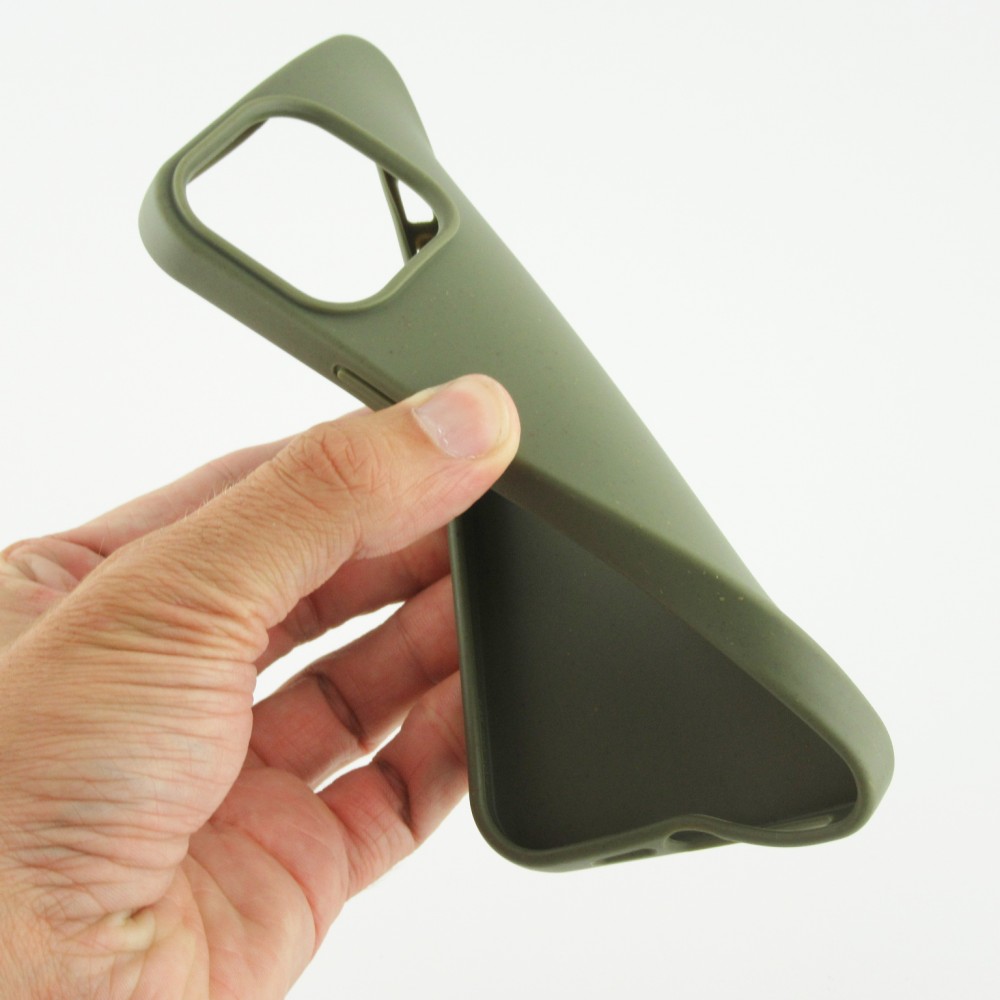 Coque iPhone 16 Pro - Bio Eco-Friendly biodégradable écologique nature - Vert foncé