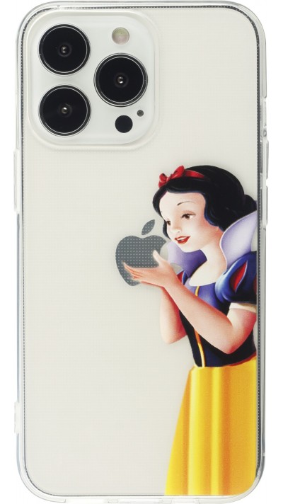 Coque iPhone 16 Pro Max - Gel cartoon Blanche neige