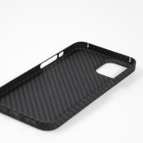 iPhone 14 Pro Max Case Hülle - Carbomile Schutzcase aus echtem Aramid Carbonfaser - Schwarz