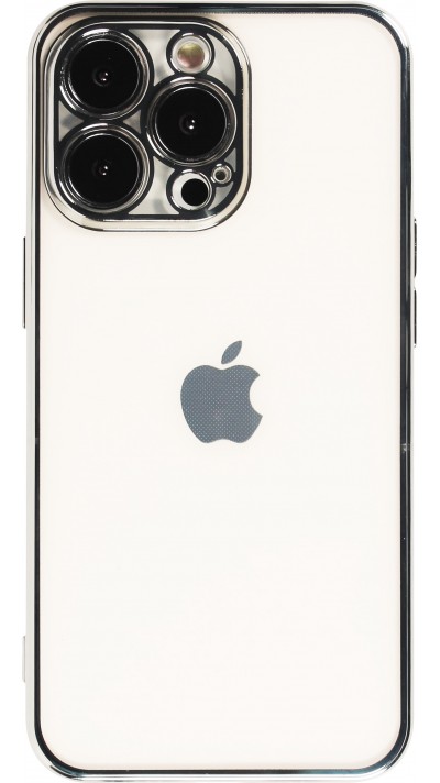 Coque iPhone 14 - Electroplate - Argent