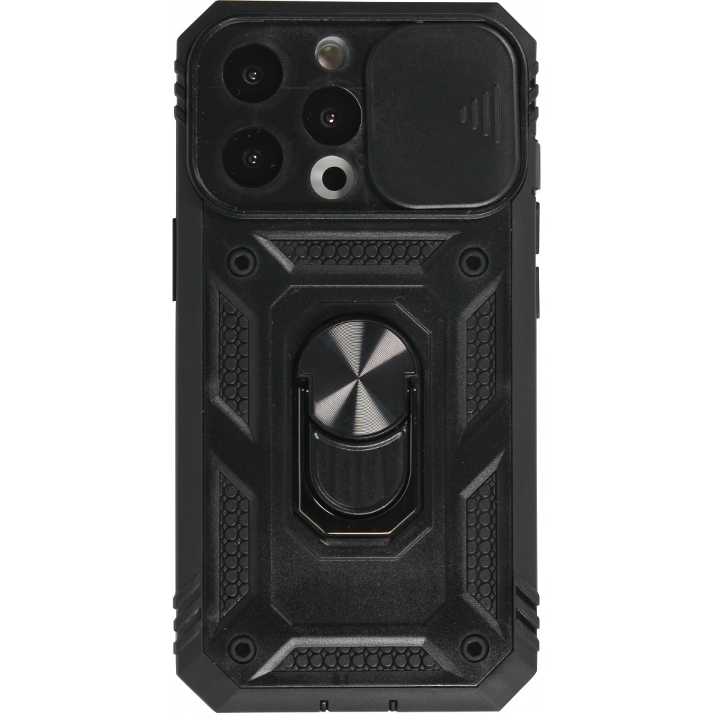 iPhone 13 Pro Case Hülle - Full Body Armor Military-Grade - Schwarz