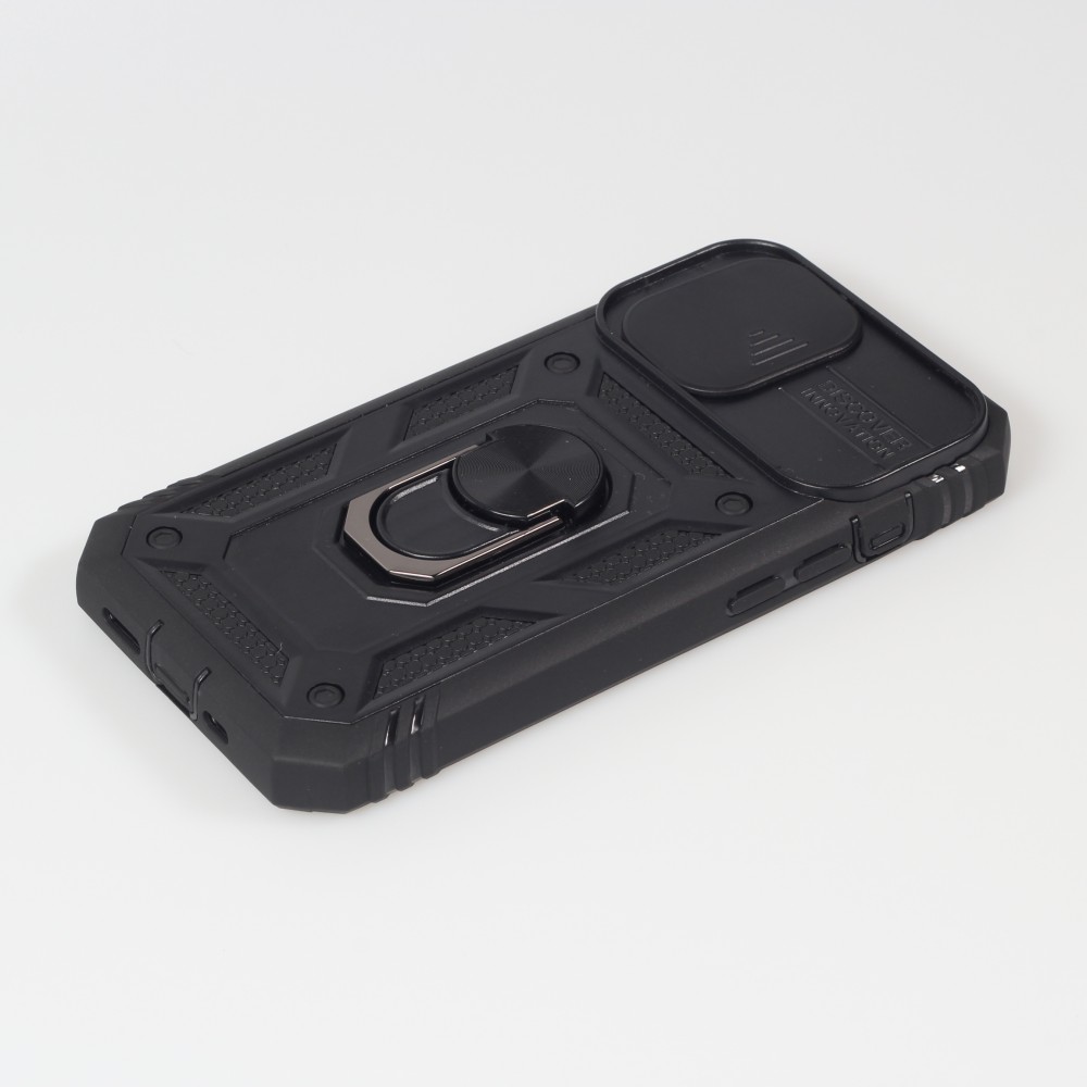 iPhone 13 Pro Case Hülle - Full Body Armor Military-Grade - Schwarz