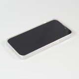 Hülle iPhone 16 Pro Max - Gummi Bumper Kartenhalter - Transparent