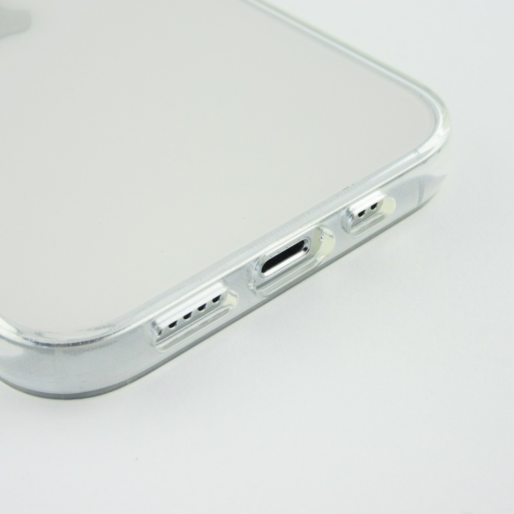 iPhone 15 Pro Max Case Hülle - Gummi Transparent Silikon Gel Simple Super Clear flexibel