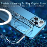 Coque iPhone 16 Pro - Gel transparent compatible MagSafe silicone TPU Super Clear