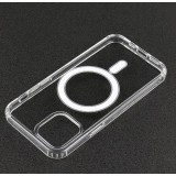 Hülle iPhone 13 Pro - MagSafe kompatibel Gummi transparent TPU Silikon