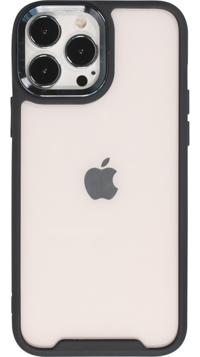 iPhone 13 Pro Max Case Hülle - Fashion Case Pro Camera 360° protection Silikon - Schwarz