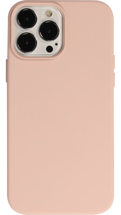 Hülle iPhone 13 Pro Max - Soft Touch blass- Rosa