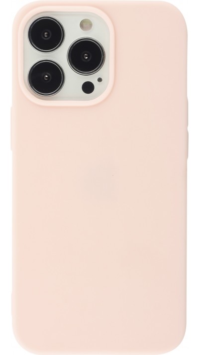 iPhone 13 Pro Max Case Hülle - Silkon Mat - Hellrosa