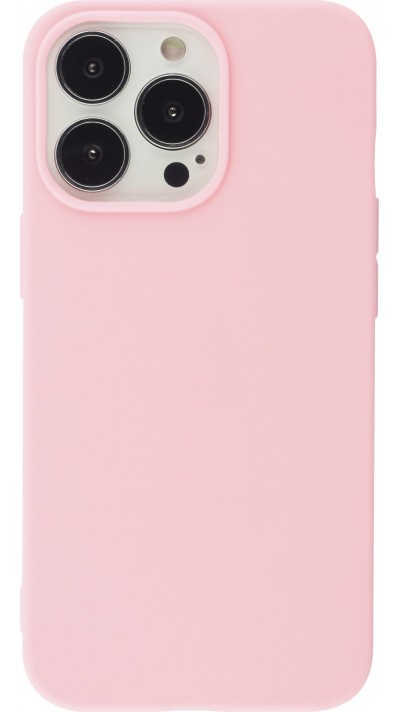 iPhone 13 Pro Max Case Hülle - Silikon Mat - Rosa