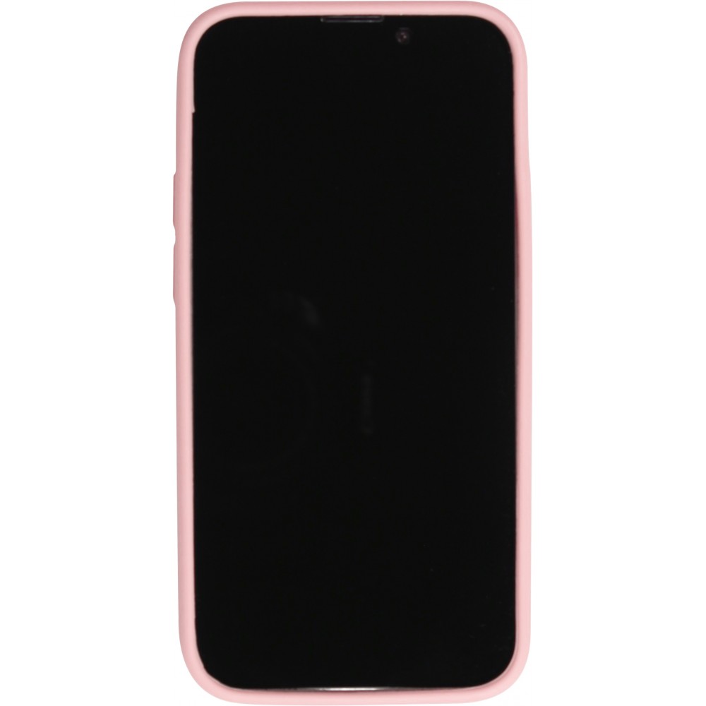 Coque iPhone 15 Pro - Soft Touch - Rose clair