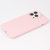 Coque iPhone 15 Pro - Soft Touch - Rose clair