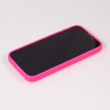 Coque iPhone 15 Pro - Soft Touch - Rose foncé