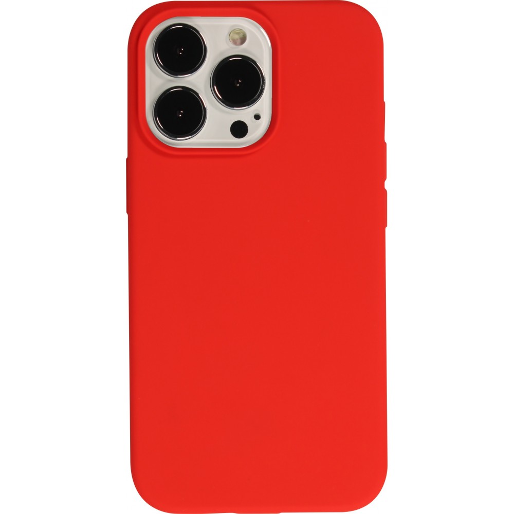 iPhone 15 Pro Max Case Hülle - Soft Touch - Rot