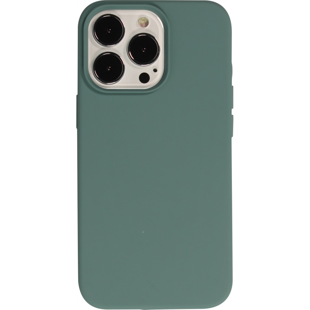 iPhone 13 Pro Case Hülle - Soft Touch - Dunkelgrün