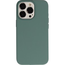 Coque iPhone 15 Pro - Soft Touch - Vert foncé