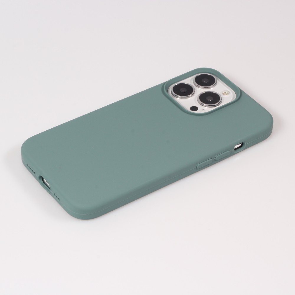 iPhone 15 Pro Max Case Hülle - Soft Touch - Dunkelgrün