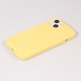 Coque iPhone 15 - Soft Touch - Jaune