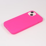 Coque iPhone 15 Plus - Soft Touch - Rose foncé