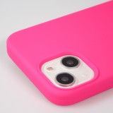 Coque iPhone 15 Plus - Soft Touch - Rose foncé