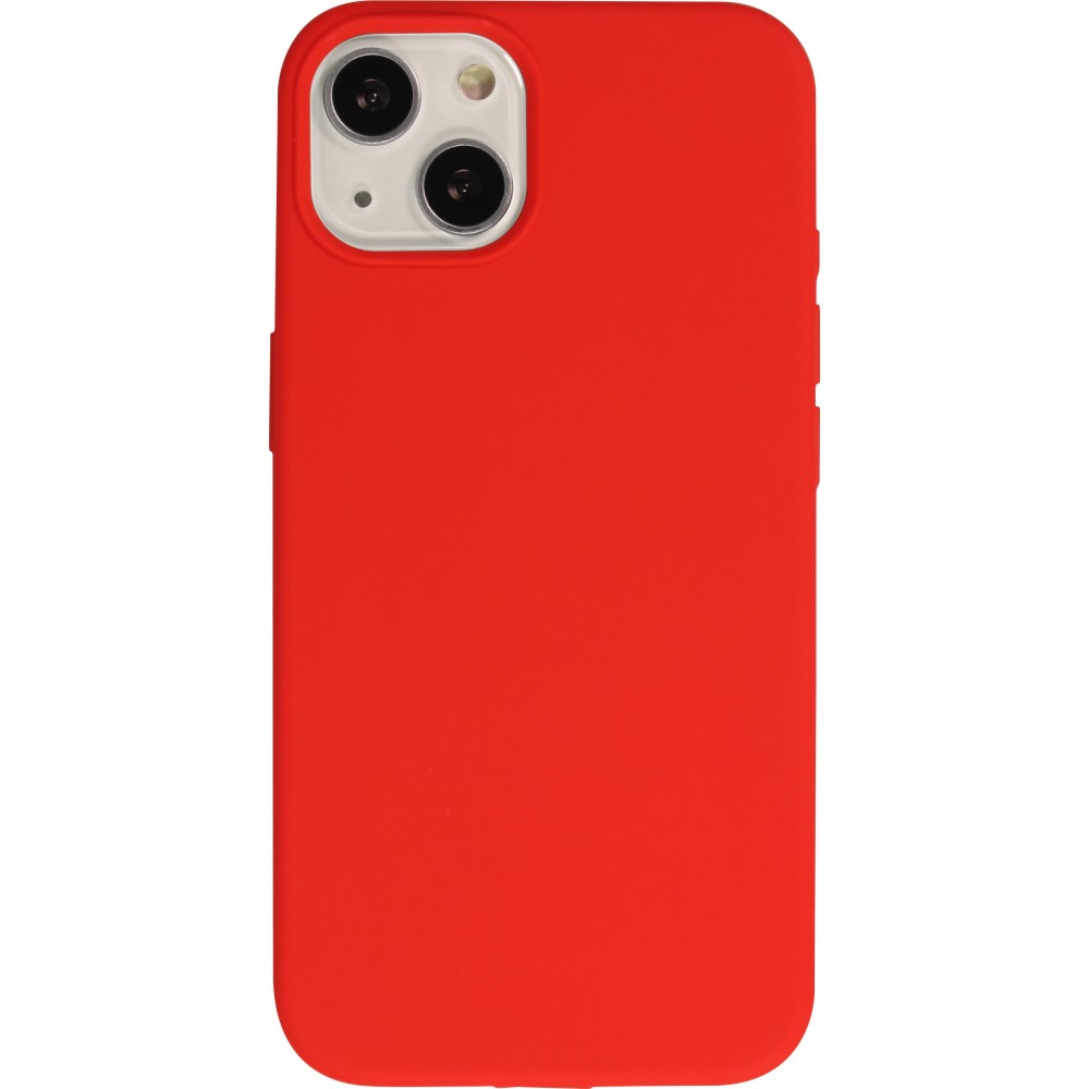 iPhone 15 Plus Case Hülle - Soft Touch - Rot