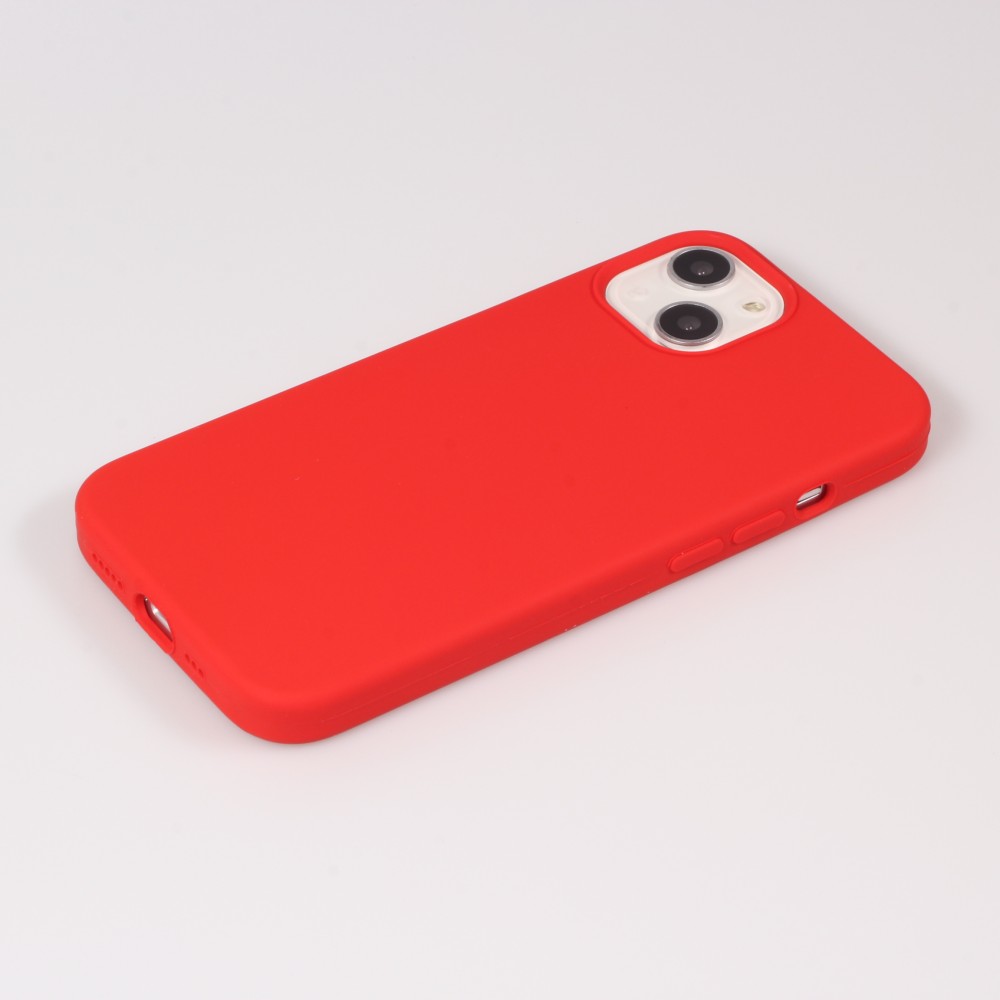 iPhone 15 Plus Case Hülle - Soft Touch - Rot